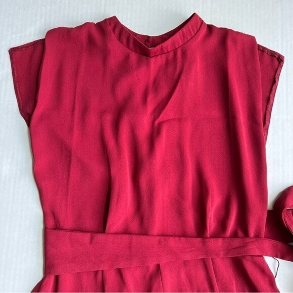 ASOS split sleeve mini dress with tie belt nwt - Picture 2 of 13